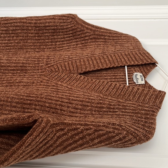 Acne studio oversize brown sweater - Picture 5 of 5